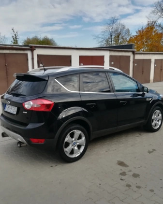 Ford Kuga cena 33000 przebieg: 190000, rok produkcji 2008 z Leszno małe 46